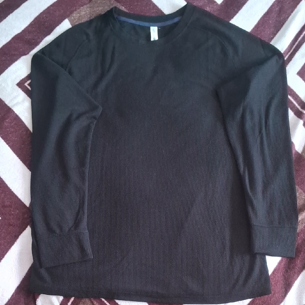 Next Level Black Long Sleeve Shirt